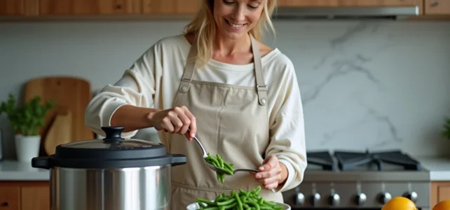 Comment réchauffer des haricots verts cuits à la cocotte minute sans les abîmer Comment réchauffer des haricots verts cuits à la cocotte minute sans les abîmer